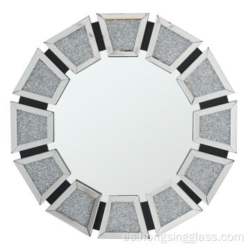 Crystal Diamond MDF Espejo de espejo colgante